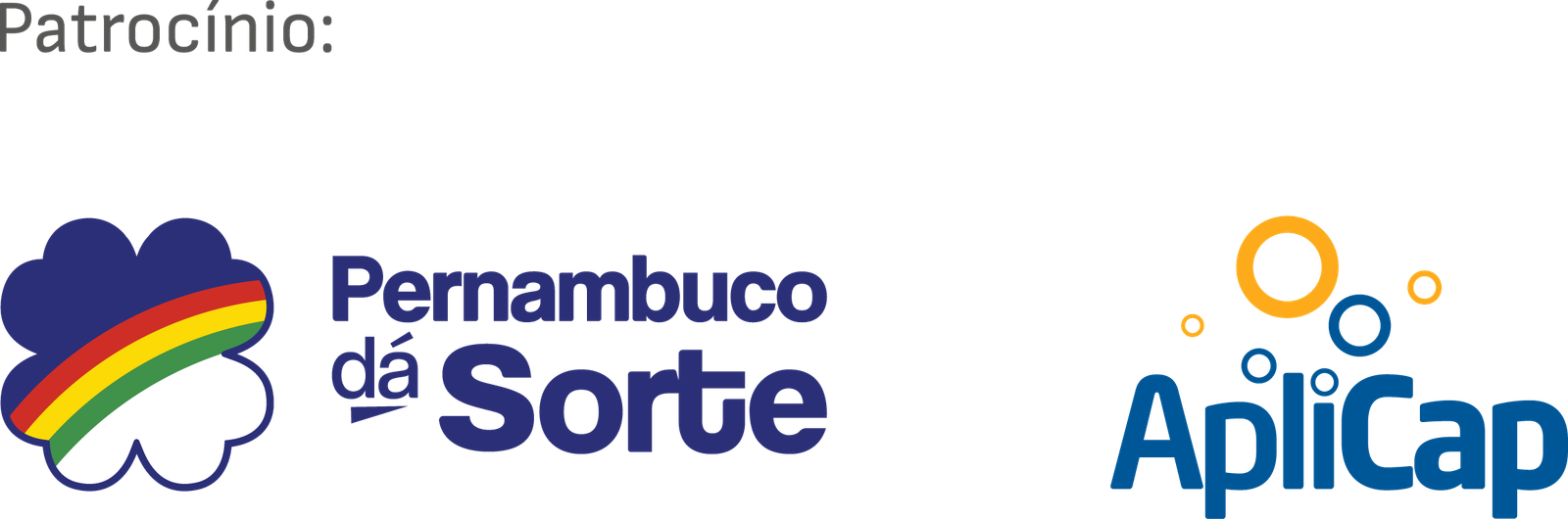 Patrocínio: Pernambuco dá Sorte | ApliCap